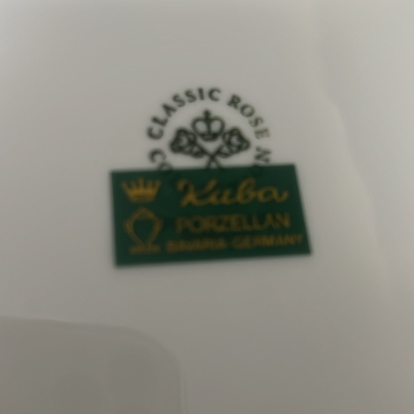 Perfect condition! Kuba Porzellan made in Bavaria, sought by collectors. - Picture 2 of 4